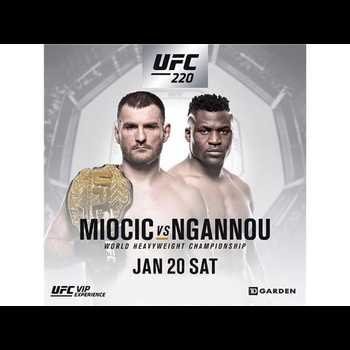 UFC 220 Miocic vs Ngannou Media Conferen