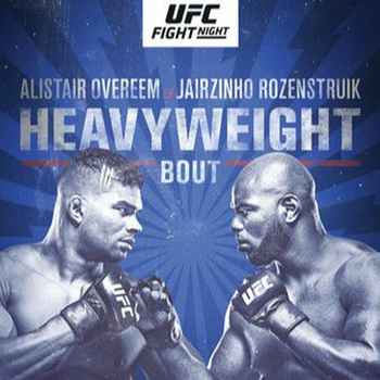 298 UFC DC Overeem vs Rozenstruik Editio