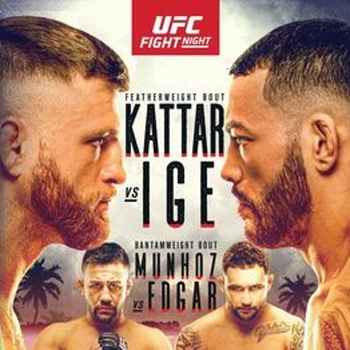 330 UFC Fight Island 1 Kattar vs Ige Edi