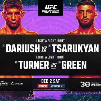 Martian and Ozzy Show 98 UFC Dariush Tsa