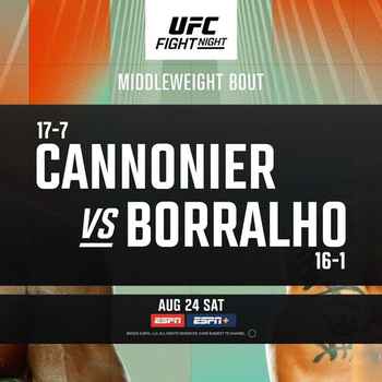 181 UFC Borralho vs Cannonier