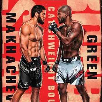 158 UFC Makhachev vs Green