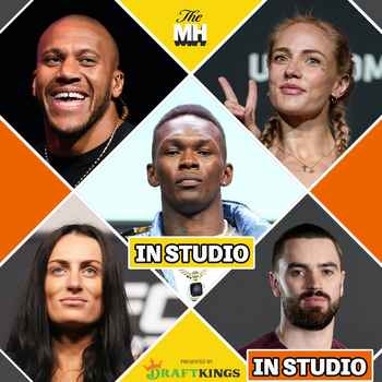 Israel Adesanya in studio Ciryl Gane Cas