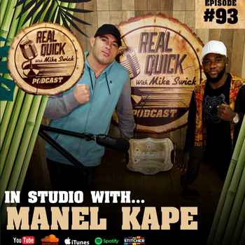 Manel Kape In Studio Ex RIZIN Champ now 